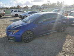 Salvage cars for sale at Riverview, FL auction: 2020 Toyota Corolla SE