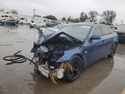 BMW 5 Series salvage cars for sale: 2006 BMW 525 I