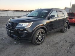 Salvage cars for sale at Fredericksburg, VA auction: 2018 Ford Explorer Sport