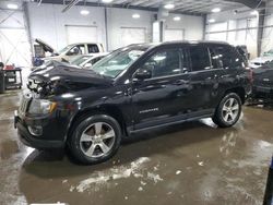 Jeep Compass salvage cars for sale: 2016 Jeep Compass Latitude