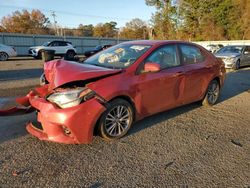 Salvage cars for sale at Shreveport, LA auction: 2014 Toyota Corolla L