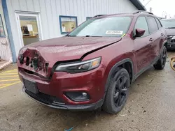 Salvage cars for sale at Pekin, IL auction: 2020 Jeep Cherokee Latitude Plus