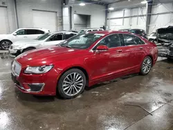 Lincoln salvage cars for sale: 2018 Lincoln MKZ Select