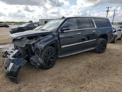 Vehiculos salvage en venta de Copart San Antonio, TX: 2016 Cadillac Escalade ESV Luxury