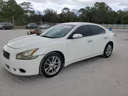 Vehiculos salvage en venta de Copart Fort Pierce, FL: 2011 Nissan Maxima S