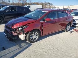 2017 Chevrolet Cruze LT en venta en Spartanburg, SC