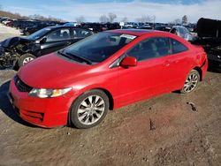 Salvage cars for sale at West Warren, MA auction: 2009 Honda Civic EX