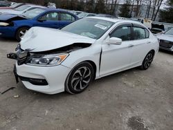 Vehiculos salvage en venta de Copart North Billerica, MA: 2017 Honda Accord EXL