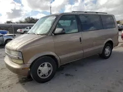 Chevrolet salvage cars for sale: 2001 Chevrolet Astro