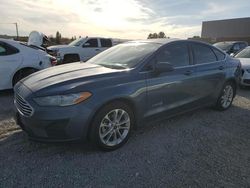 Salvage cars for sale at Mentone, CA auction: 2019 Ford Fusion SE