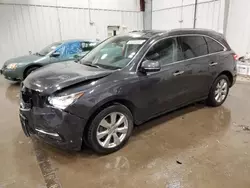 Acura mdx salvage cars for sale: 2016 Acura MDX Advance