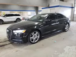 Salvage cars for sale at Sandston, VA auction: 2016 Audi A6 Premium Plus