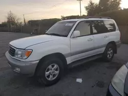 1999 Toyota Land Cruiser en venta en San Martin, CA