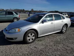 Salvage cars for sale at Lumberton, NC auction: 2011 Chevrolet Impala LT