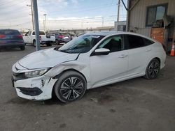 Salvage cars for sale at Los Angeles, CA auction: 2017 Honda Civic EXL