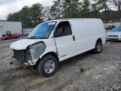 Salvage trucks for sale at Austell, GA auction: 2003 GMC Savana G2500