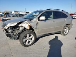 Salvage cars for sale from Copart Grand Prairie, TX: 2005 Lexus RX 330