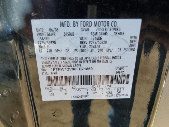 2006 Ford F150 Supercrew