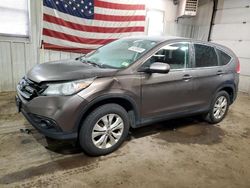 Salvage cars for sale at Lyman, ME auction: 2014 Honda CR-V EX