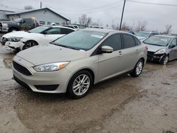 Salvage cars for sale at Pekin, IL auction: 2015 Ford Focus SE