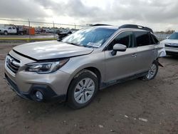 Salvage cars for sale at Houston, TX auction: 2018 Subaru Outback 2.5I Premium