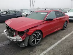 2021 Honda Accord Sport en venta en Van Nuys, CA