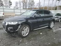 2019 Audi Q5 Premium Plus en venta en Spartanburg, SC