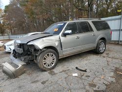 Carros salvage a la venta en subasta: 2008 Lincoln Navigator L