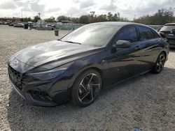 Salvage cars for sale at Riverview, FL auction: 2022 Hyundai Elantra N Line