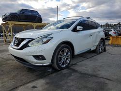 Salvage cars for sale at Windsor, NJ auction: 2018 Nissan Murano S