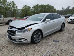 Salvage Cars with No Bids Yet For Sale at auction: 2017 Ford Fusion Titanium