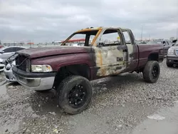 Salvage trucks for sale at Cahokia Heights, IL auction: 2001 Dodge RAM 2500