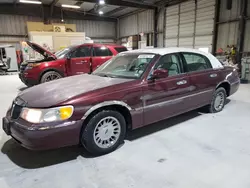 Lincoln salvage cars for sale: 2001 Lincoln Town Car Cartier