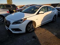 Salvage cars for sale at North Las Vegas, NV auction: 2017 Hyundai Sonata Hybrid