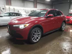 Alfa Romeo salvage cars for sale: 2018 Alfa Romeo Stelvio TI Sport