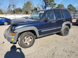 Salvage cars for sale at Hampton, VA auction: 2007 Jeep Liberty Sport