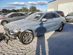 Salvage cars for sale from Copart Apopka, FL: 2015 Mercedes-Benz C 300 4matic