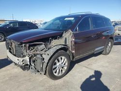 Salvage cars for sale at Grand Prairie, TX auction: 2015 Infiniti QX60