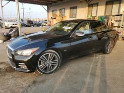 Salvage cars for sale at Los Angeles, CA auction: 2016 Infiniti Q50 Premium