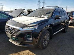 Hyundai Santa fe sel Vehiculos salvage en venta: 2020 Hyundai Santa FE SEL