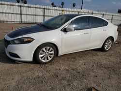 Salvage cars for sale from Copart Mercedes, TX: 2014 Dodge Dart SXT