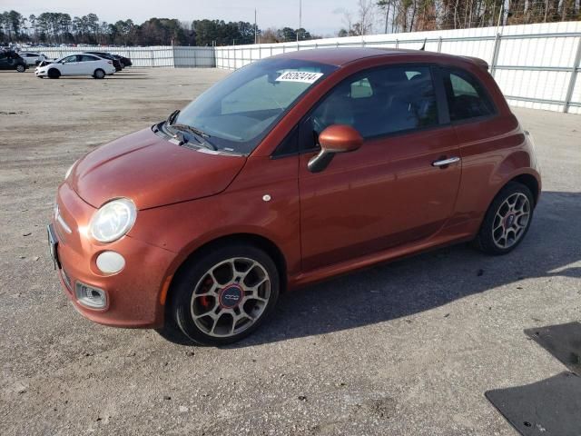 2012 Fiat 500 Sport