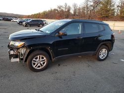 Salvage cars for sale at Brookhaven, NY auction: 2018 Jeep Compass Sport