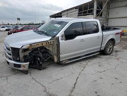 Salvage cars for sale at Corpus Christi, TX auction: 2017 Ford F150 Supercrew