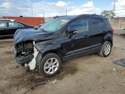 Salvage cars for sale at Homestead, FL auction: 2018 Ford Ecosport SE