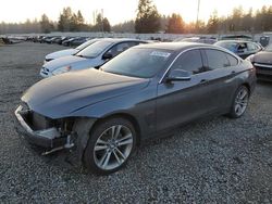 BMW Vehiculos salvage en venta: 2017 BMW 430XI Gran Coupe