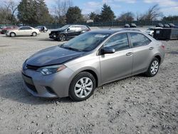 2016 Toyota Corolla L en venta en Madisonville, TN