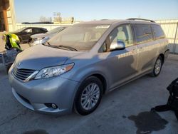 Toyota salvage cars for sale: 2011 Toyota Sienna XLE