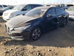 Salvage cars for sale at Elgin, IL auction: 2022 Nissan Sentra SV