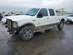 Salvage cars for sale at Bakersfield, CA auction: 2006 Ford F250 Super Duty